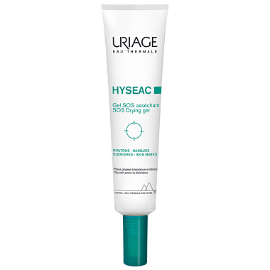 Купить Uriage Hyseac SOS 15 мл гель подсушивающий локального действия