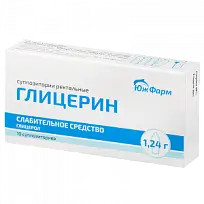Купить: Глицерин 1,24 г 10 шт суппозитории ректальные для детей