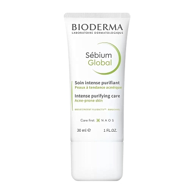 Купить Bioderma Sebium Globa 30 мл интенсивный уход