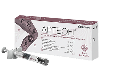 Купить Артеон 2,2 % 3 мл 1 шт протез синовиальной жидкости