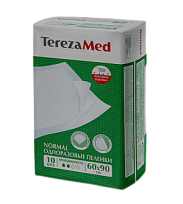 Купить: TerezaMed Normal 60 х 90 см 10 шт пеленки одноразовые