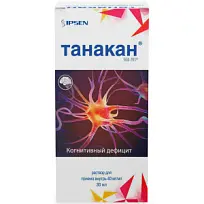 Купить: Танакан 40 мг/мл 30 мл раствор для приема внутрь + пипетка-капельница