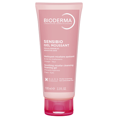 Купить Bioderma Sensibio 100 мл гель-мусс очищающая для умывания