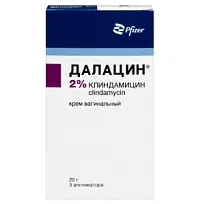 Купить: Далацин 2 % 20 г крем вагинальный туба