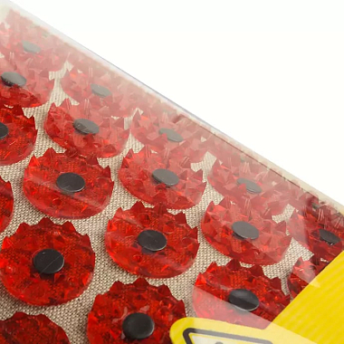 Купить Кузнецова Тибетский аппликатор массажер магнитный мягкий валик красный