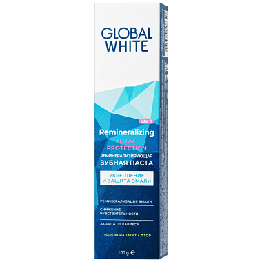 Купить Global White 100 г паста зубная реминерализирующая