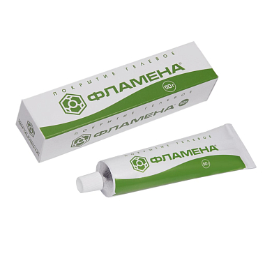 Купить Фламена 50 г покрытие гелевое туба + салфетка