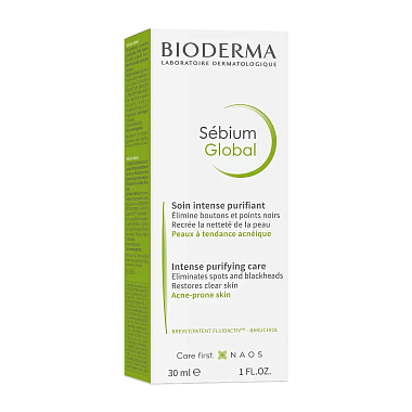 Купить Bioderma Sebium Globa 30 мл интенсивный уход