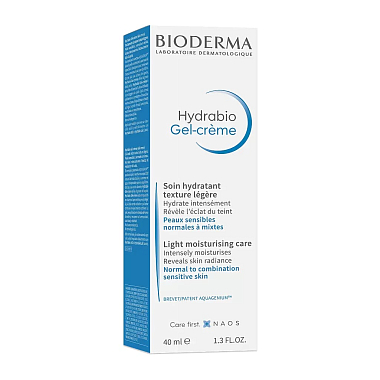 Купить Bioderma Hydrabio 40 мл гель-крем увлажняющий уход с легкой текстурой