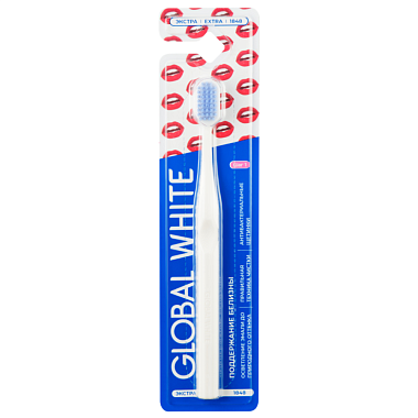 Купить Global White зубная щетка экстра поддержание белизны
