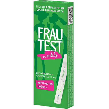 Купить Frautest Weekly 1 шт тест на беременность