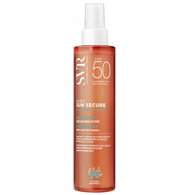 Купить SVR Sun Secure Dry SPF 50 200 мл масло сухое безопасное солнце