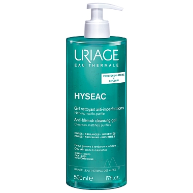 Купить Uriage Hyseac 500 мл гель мягкий очищающий