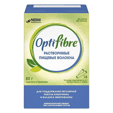 Купить Оптифайбер 16 шт порошок саше