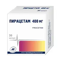 Купить: Пирацетам 400 мг 30 шт капсулы
