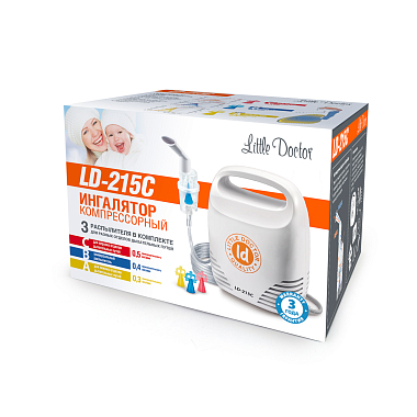 Купить Little Doctor LD-215C ингалятор компрессорный компактный