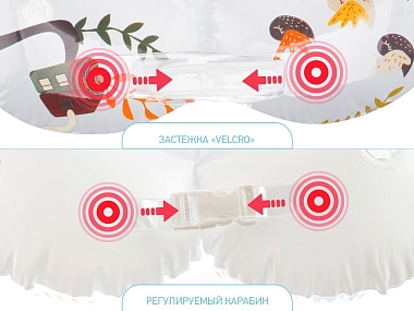 Купить Roxy Kids круг надувной на шею для купания малышей fox