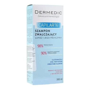 Купить Dermedic Capilarte 300 мл шампунь от перхоти