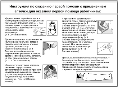 Купить Фэст аптечка первой помощи работникам артикул 2313