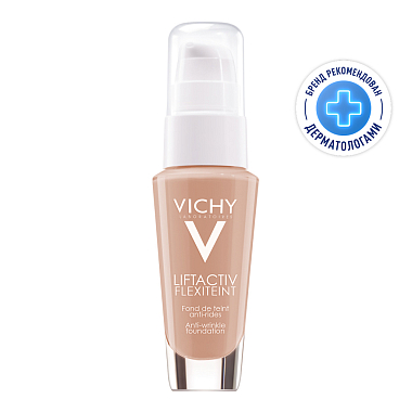 Купить Vichy LiftActiv Flexilift 30 мл крем тональный антивозрастной  для кожи лица с эффектом лифтинга против морщин (тон 35)
