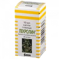Купить: Лекролин 20 мг/мл 10 мл капли глазные