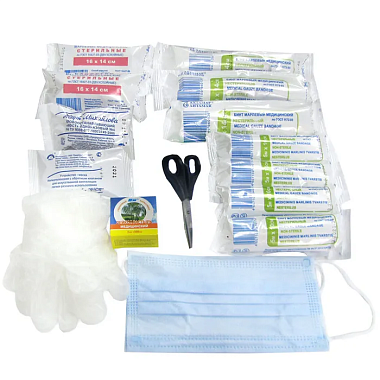 Купить Фэст аптечка автомобильная артикул 2143 первой помощи при ДТП