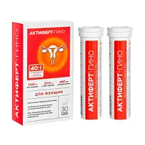 Купить: Актиферт-Гино 3,8 г 30 шт таблетки шипучие