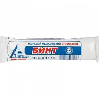 Купить: Навтекс бинт стерильный индивидуальный 10 м X 16 см
