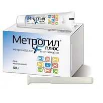 Купить: Метрогил Плюс 50 г гель вагинальный + 10 аппликаторов