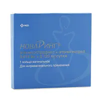 Купить: НоваРинг 15 мкг + 120 мкг 1 шт кольцо вагинальное