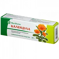 Купить: Календула-ГФ 30 г мазь для наружного применения гомеопатическая