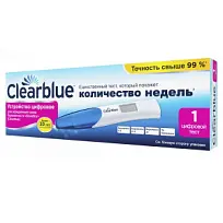 Купить: Clearblue Digital 1 шт цифровой тест для определения беременности