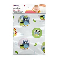 Купить: Клинса Kids клеенка подкладная 1 м x 1,4 м ПВХ покрытие с резинкой