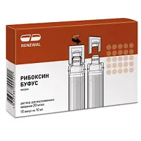 Купить: Рибоксин Буфус Реневал р-р д/в/в введ 2% 10мл №10