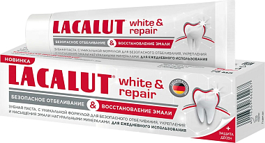 Купить Lacalut White&Repair 65 г паста зубная