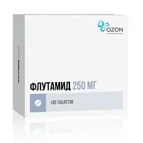 Купить: Флутамид 250 мг 100 шт таблетки