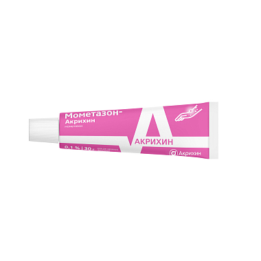 Купить Мометазон-Акрихин 0,1% 30 г крем для наружного применения