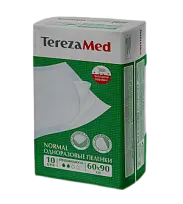 Купить: TerezaMed Normal 60 х 90 см 10 шт пеленки одноразовые