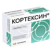 Купить: Кортексин 5 мг 10 шт лиофилизат для приготовления раствора для внутривенного и внутримышечного введения флаконы