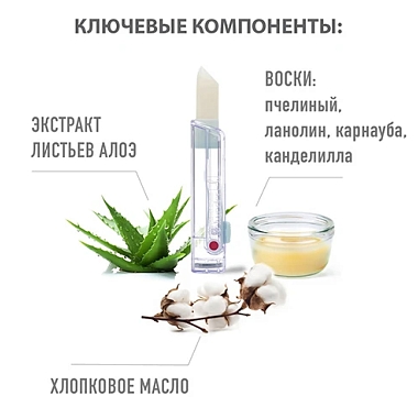 Купить Belweder 4 г помада губная защитно-регенерирующая алоэ + витамин Е + хлопковое масло