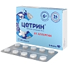 Купить Цетрин 10 мг 20 шт таблетки покрытые пленочной оболочкой