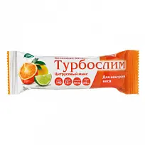 Купить: Турбослим 50 г батончик белковый для контроля веса цитрусовый микс
