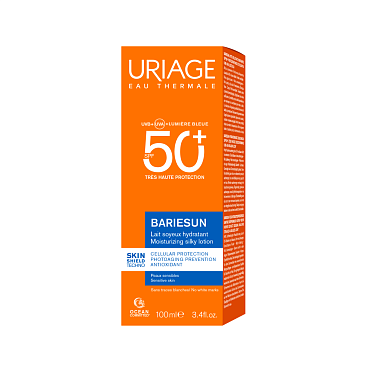 Купить Uriage Bariesun SPF 50+ 100 мл молочко шелковистое солнцезащитное