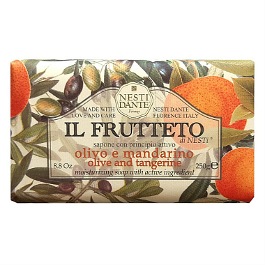 Купить Nesti Dante 250 г мыло натуральное оливковое масло и мандарин