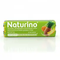 Купить: Naturino 8 шт пастилки с витаминами и натуральным соком фрукты
