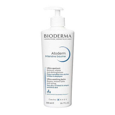 Купить Bioderma Atoderm Intensive Baume 500 мл бальзам успокаивающий