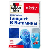Купить: Доппельгерц Актив Глицин + В-Витамины 30 шт капсулы