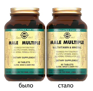 Купить Solgar Мультивитаминный и минеральный комплекс для мужчин 60 шт таблетки