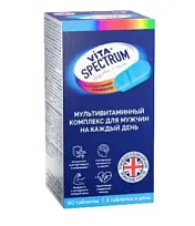Купить: Витаспектрум Мультивитаминный комплекс для мужчин 60 шт таблетки