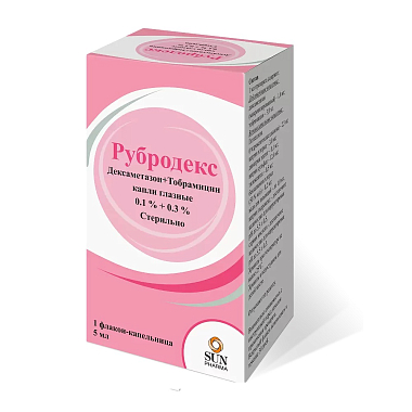 Купить Рубродекс капли глазн фл-кап 5мл